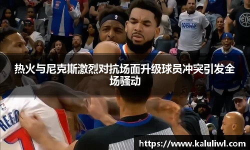 热火与尼克斯激烈对抗场面升级球员冲突引发全场骚动
